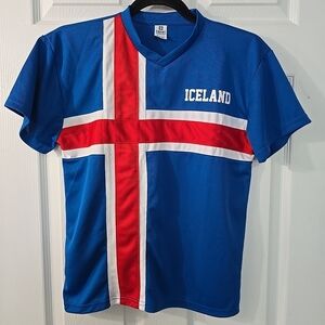 Icemart‎ ICELAND Football Shirt Soccer Jersey Size 10-12 Youth NWT